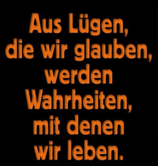 Lebst du für die Wahrheit?